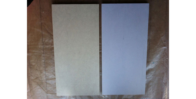 日本画家なら気になる新しい紙の支持体、三彩紙使ってみた